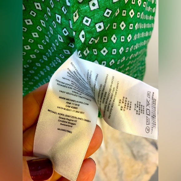 Michael Kors Long Sleeve Button Down Shirt - Picture 10 of 10